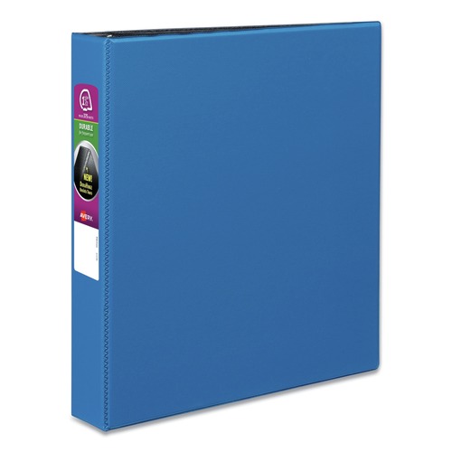 July Member-Exclusive Offer Save 10% off on One Item | Avery 27351 11 in. x 8.5 in. 1.5 in. Capacity 3 Rings Durable Non-View Binder with DuraHinge and Slant Rings - Blue image number 0