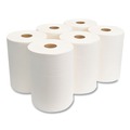  | Morcon Paper M610 10 in. x 500 ft. 1-Ply TAD Roll Towels - White (6 Rolls/Carton) image number 0