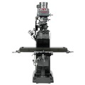 Milling Machines | JET JTM-1050 JTM-1050VS2 Mill with 3-Axis ACU-RITE 203 DRO (Quill), X, and Y-Axis Powerfeeds image number 2