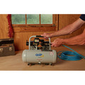Clearance Center | Quipall 2-1-SIL-AL 1 HP 2 Gallon Oil-Free Hotdog Air Compressor image number 11