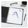 July Member-Exclusive Offer Save 10% off on One Item | Avery 11517 Print-On 11 in. x 8.5 in. 5-Tab 3-Hole Customizable Punched Dividers - White (125/Pack) image number 2