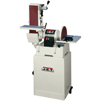 SPECIALTY SANDERS | JET JSG-6CS 6 in. x 48 in. Belt / 12 in. Disc Combination Sander with Closed Stand - JT9-708598K
