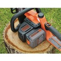 Chainsaws | Black & Decker LCS1240 40V MAX Lithium-Ion 12 in. Cordless Chainsaw Kit (2 Ah) image number 4