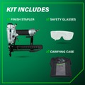 Pneumatic Finishing Staplers | Metabo HPT N3804A5M 18-Gauge Narrow Crown Pro Finish Stapler image number 1