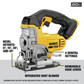 Jig Saws | Dewalt DCS331B 20V MAX Variable Speed Lithium-Ion Cordless Jig Saw (Tool Only) image number 1