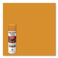Paint | Rust-Oleum 203024V Industrial Choice M1600 System 17 oz. Aerosol Can Solvent-Based Precision Line Marking Paint - Flat Yellow (12/Carton) image number 2