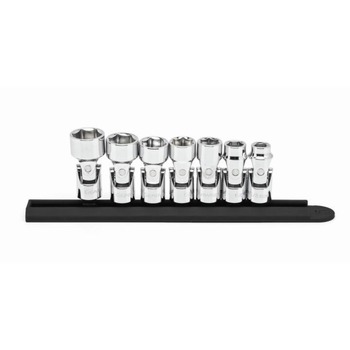 GearWrench (7-Piece) 3/8 in. Drive 6-Point Flex SAE Socket Set - 80564