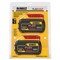 Batteries | Dewalt DCB609-2 (2/Pack) 20V/60V MAX FLEXVOLT 9 Ah Lithium-Ion Battery image number 3