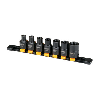 SOCKETS | Dewalt 7-Pieces Internal Torx 1/2 in. Drive Impact Socket Set - DWMT19260