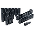 Sockets | Dewalt DWMT19249 (30-Piece) 1/2 in. Drive 6-Point Combination Impact Socket Set image number 2