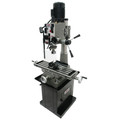 Milling Machines | JET JT9-351145 JMD-40GH Geared Head Mill Drill with Newall DP500 2-Axis DRO and X-Powerfeed image number 4