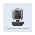  | Adesso CYBERTRACKM1 1920 pixels x 1080 pixels 2.1 Mpixels HD Fixed Focus USB Webcam with AI Motion/Facial Tracking - Black/Silver image number 1