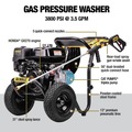 Pressure Washers | Dewalt DXPW60604 3,800 PSI 2.5 GPM Gas Pressure Washer image number 5