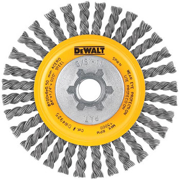 Dewalt 4 in. x 0.020 in. Carbon Stringer Wire Wheel - DW4925