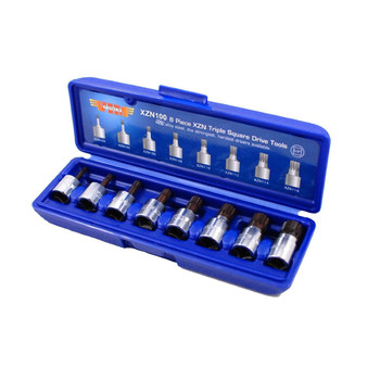 VIM Tool 8-Piece XZN Triple Square Drive Set - XZN100