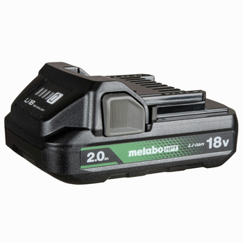 BATTERIES AND CHARGERS | Metabo HPT 18V 2 Ah Lithium-Ion Battery with Fuel Indicator - 377797M