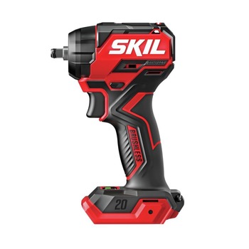 IMPACT WRENCHES | Skil 20V PWRCORE 20 Brushless Sub-Compact Lithium-Ion 3/8 in. Cordless Impact Wrench (Tool Only) - IW6739B-00