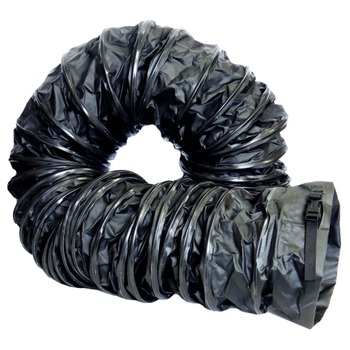 PRODUCTS | Americ 12 in. x 25 ft. Static Conductive Duct with Plastic Buckle Cinch Straps - AM-DPC1225