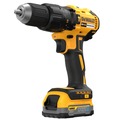 Combo Kits | Dewalt DCK274E2 20V MAX Brushless Lithium-Ion 1/2 in. Cordless Hammer Drill Driver and 1/4 in. Impact Driver Combo Kit with 2 POWERSTACK Batteries (1.7 Ah) image number 1