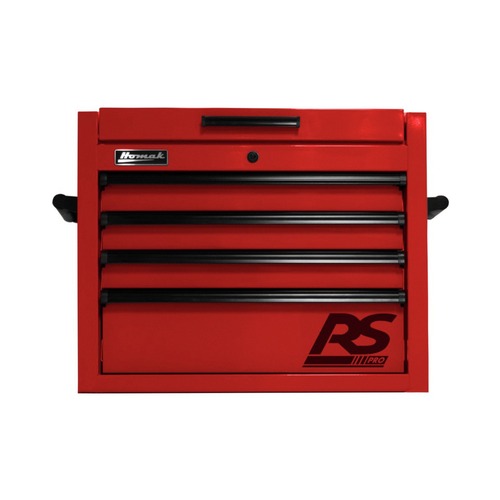 Tool Carts & Chests | Homak RD02027401 27 in. RS Pro 4-Drawer Top Chest - Red image number 0