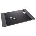  | Artistic 5240-BG 24 in. x 19 in. Monticello Desk Pad with Fold-Out Sides - Black image number 3