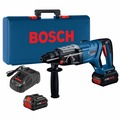 On Sale | Bosch GBH18V-28DCK24 18V Brushless Lithium-Ion Connected-Ready SDS-Plus Bulldog 1-1/8 in. Cordless Rotary Hammer Kit (8 Ah) image number 0