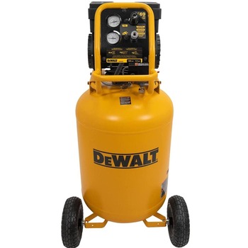 Dewalt DXCMSAC260 2 HP 26 Gallon Oil-Free Electric Portable Vertical ULTRA QUIET Air Compressor