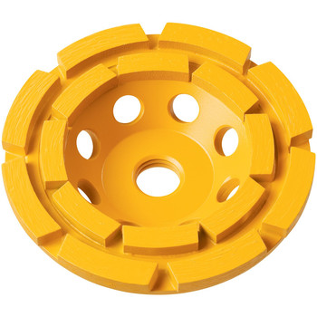 POWER TOOL ACCESSORIES | Dewalt 4 in. Double Row Diamond Cup Grinding Wheel - DW4772