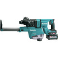 Clearance Center | Makita GRH07M1W 40V max XGT Brushless Lithium-Ion 1-1/8 in. Cordless AFT/AWS Capable Accepts SDS-PLUS Bits AVT D-Handle Rotary Hammer Kit with Dust Extractor (4 Ah) image number 1