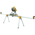 Miter Saw Accessories | Dewalt DWX723 9 in. x 151 in. x 32 in. Heavy Duty Miter saw Stand - Silver image number 4