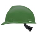 Hard Hats | MSA 475362 V-Gard Slotted Cap with Fas-Trac III Suspension - Green image number 2