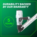 Air Framing Nailers | Metabo HPT NR65AK2M 36-Degree 2-1/2 in. Strap-Tite Fastening System Metal Connector Strip Nailer image number 10