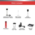 Clearance Center | Black & Decker BCKM1013KS06 kitchen wand Cordless Blender 3-in-1 Kitchen Multi-Tool - Red image number 26