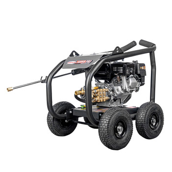 PRESSURE WASHERS | Simpson Super Pro 3600 PSI 2.5 GPM Direct Drive Small Roll Cage Professional Gas Pressure Washer with AAA Pump - 65200