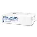  | Inteplast Group S334016N 33 in. x 40 in. 16 mic 33 Gallon High-Density Commercial Can Liners - Clear (250/Carton) image number 4