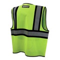 Safety Vests | Dewalt DSV221-2X Class 2 Contrasting Trim Economy Mesh Vest - Green - 2X image number 1