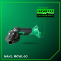 Angle Grinders | Metabo HPT G18DSL2Q4M MultiVolt 18V Lithium-Ion 4-1/2 in. Cordless Angle Grinder (Tool Only) image number 8