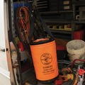 Cases and Bags | Klein Tools 5109CSV 12 in. Vinyl Utility Tool Bucket with Top Close and Swivel Snap image number 5