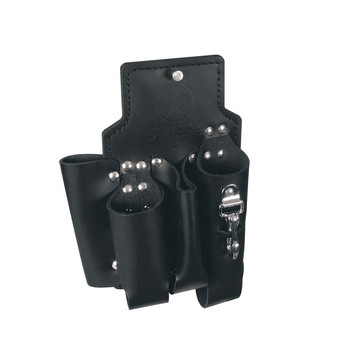 Klein Tools 8 in. x 11 in. Lineman's 4 Pocket Tool Pouch - 5118P4