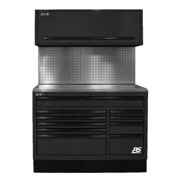 JOBSITE STORAGE | Homak 54 in. CTS Conversion Kit with Tool Board Backsplash - Black - BKCTS54004