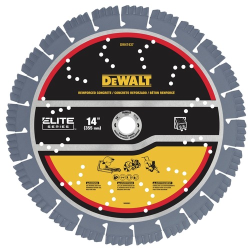 National Tradesmen Day Sale | Dewalt DW47437 14 in. XP7 Reinforced Concrete Segmented Diamond Blade image number 0