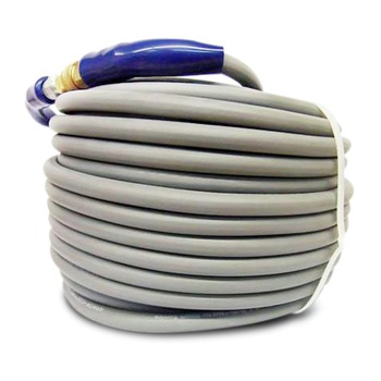 PRESSURE WASHER ACCESSORIES | Pressure-Pro 3/8 in. x 200 ft. Non-Marking 4000 PSI Pressure Washer Replacement Hose with Quick Connect - AHS295
