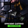 Reciprocating Saws | FLEX FX2241-1A 24V Advantage Brushless Lithium-Ion 1 in. Cordless One-Handed Reciprocating Saw Kit (2.5 Ah) image number 4