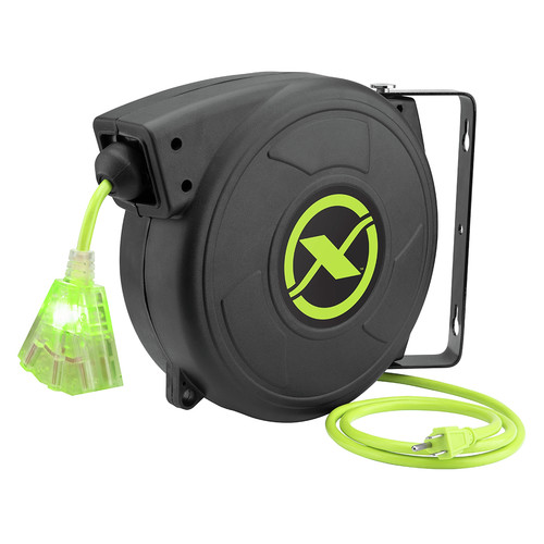 Extension Cords | Legacy Mfg. Co. FZ8140503 Flexzilla Pro 14 Gauge 50 ft. Retractable Extension Cord Reel image number 0