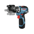 Holideals Day 7! Spread Cheer With Savings on DIY Essentials! | Factory Reconditioned Bosch GSR12V-300FCB22-RT Flexiclick 12V Max EC Brushless Lithium-Ion 5-In-1 Cordless Drill Driver System Kit with 2 Batteries (2 Ah) image number 5