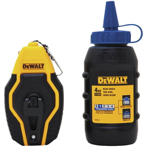 Dewalt DWHT47257L Compact Reel with Blue Chalk image number 0
