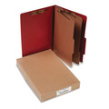 July Member-Exclusive Offer Save 10% off on One Item | ACCO A7016036 3 in. Expansion Pressboard Legal Size 6-Fastener Classification Folders - Earth Red Exterior (10/Box) image number 1