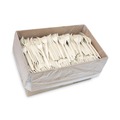  | Pactiv Corp. YPSMFTEC EarthChoice PSM Heavyweight Plastic Cutlery Fork - Tan (1000/Carton) image number 1