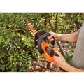 Hedge Trimmers | Black & Decker LHT341 40V MAX POWERCUT Lithium-Ion 24 in. Cordless Hedge Trimmer Kit (1.5 Ah) image number 6
