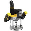 Free DeWALT 20V MAX XR 8 Ah Battery | Dewalt DCW620B 20V MAX XR Brushless 2-1/4 Peak HP Lithium-Ion Cordless Plunge Router (Tool Only) image number 1